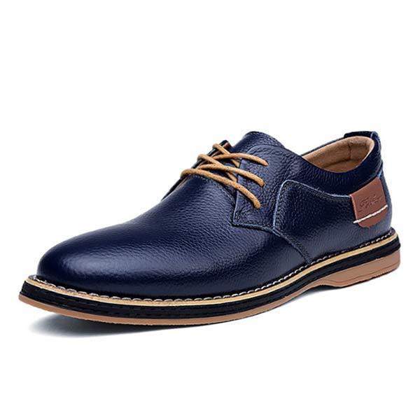 Mathew - Casual Lederen Herenschoenen