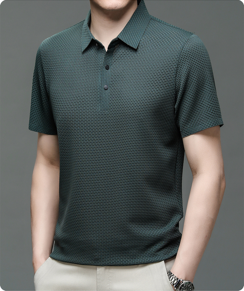 Mesh poloshirt voor heren - Cayden