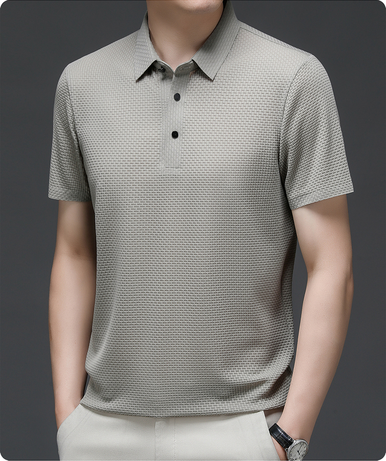 Mesh poloshirt voor heren - Cayden