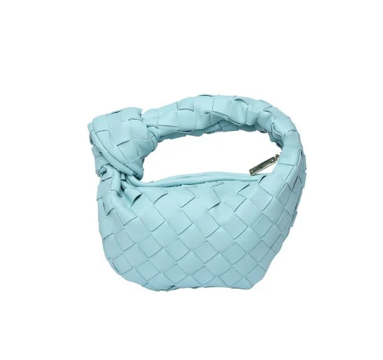 Elegante moderne gevlochten handtas - Malani