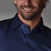 Poloshirt met stijve kraag - Spencer