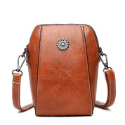 Compact leren tasje - Lauren