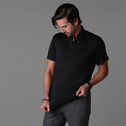 Poloshirt met stijve kraag - Spencer