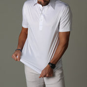 Poloshirt met stijve kraag - Spencer