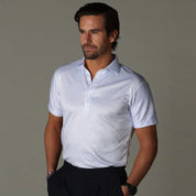 Poloshirt met stijve kraag - Spencer