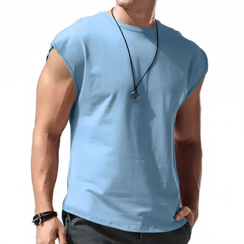 Herenkleding mouwloos T-shirt - Jared