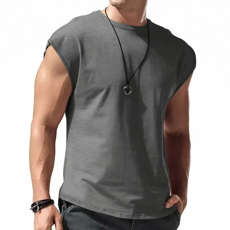 Herenkleding mouwloos T-shirt - Jared