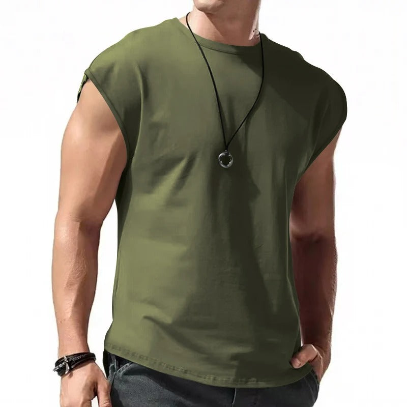 Herenkleding mouwloos T-shirt - Jared