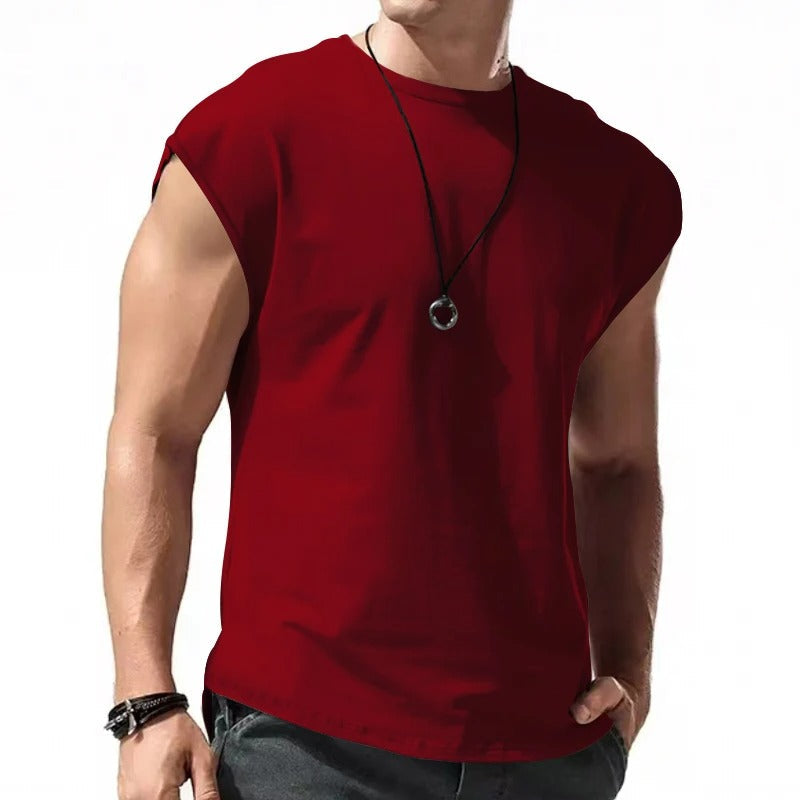 Herenkleding mouwloos T-shirt - Jared