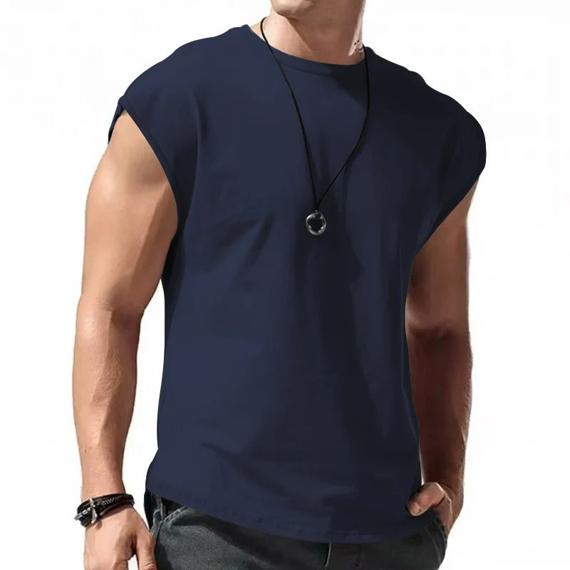 Herenkleding mouwloos T-shirt - Jared
