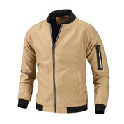 Matthew - Slim-fit lichtgewicht zomerjack voor heren met ritssluiting
